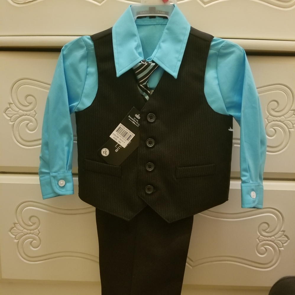 4 piece vest set